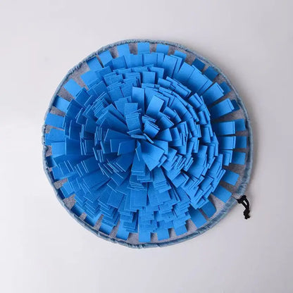 Pet Snuffle Mat for Dogs, Interactive Feed Game for Boredom, Encourages Natural Foraging Skills for Cats Dogs Bowl Travel Use